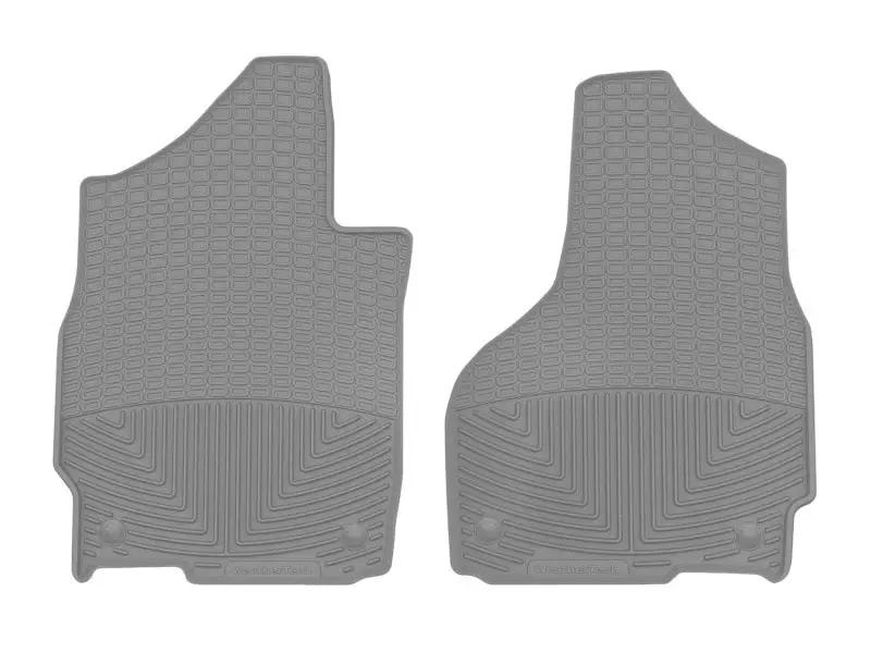 WeatherTech WT Rubber Mats - Front - Grey by WeatherTech