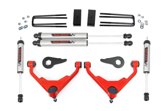 Kit de Elevación de 3 Pulgadas | V2 | FK/FF | Chevy/GMC 2500HD/3500HD/Suburban 2500/Yukon XL 2500 (01-10)