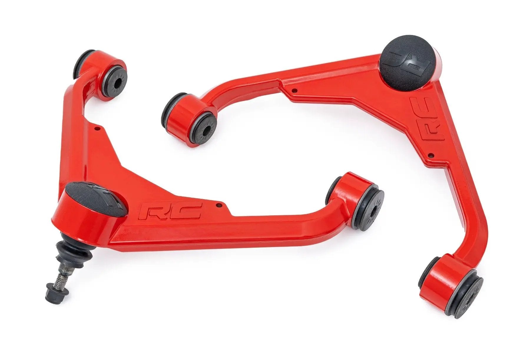 Rough Country Red Forged Upper Control Arms | 3 Inch Lift | Chevy/GMC 2500HD (01-10) by Rough Country