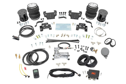 Rough Country Air Spring Kit w/compressor | Wireless Controller | 6 Inch Lift Kit | Chevy/GMC 2500HD (01-10) by Rough Country
