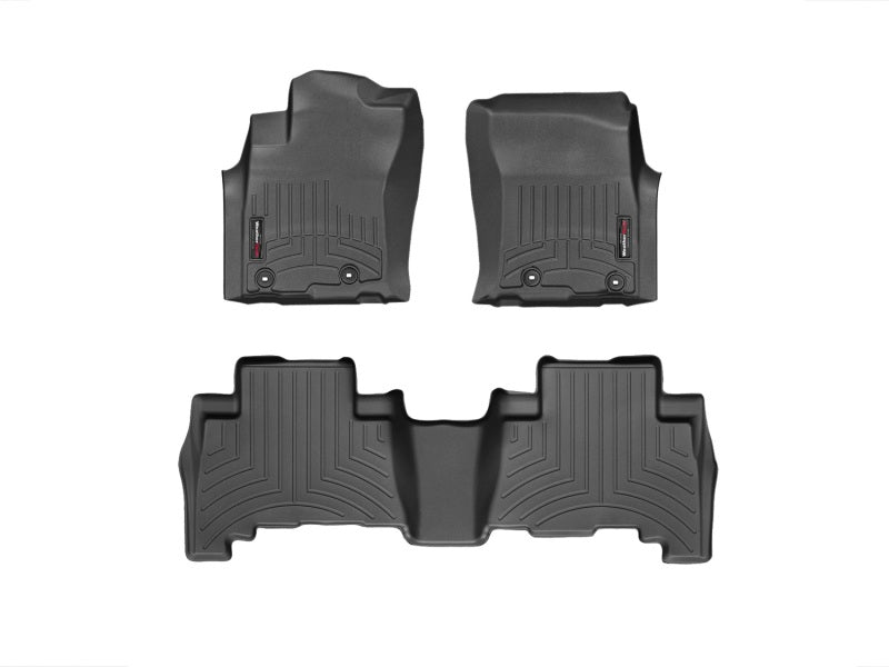 WeatherTech WT FloorLiner - Rear - Blk by WeatherTech