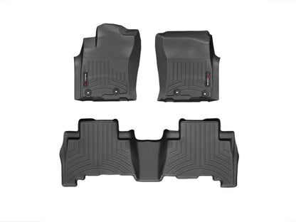 WeatherTech WT FloorLiner - Rear - Blk by WeatherTech