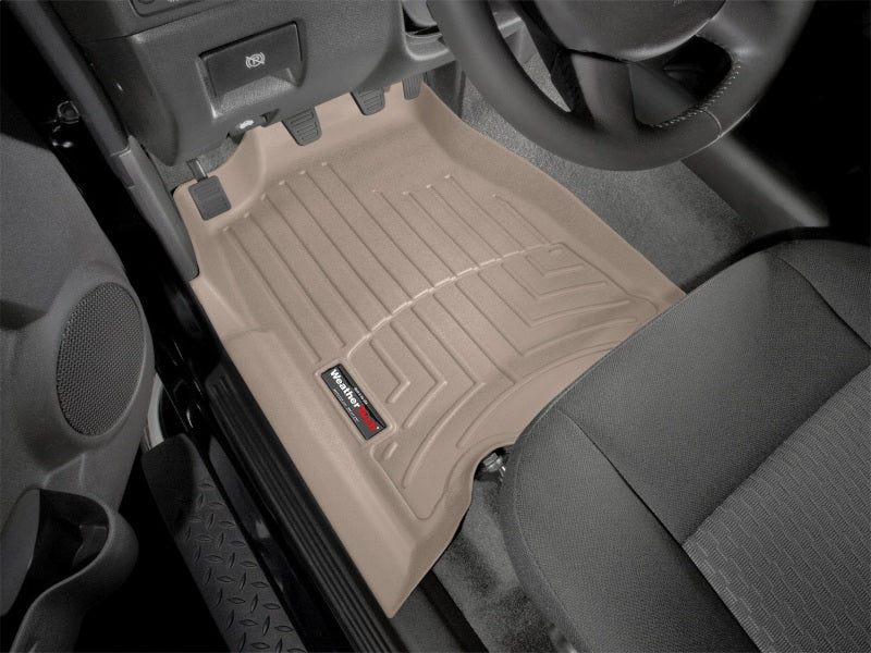 WeatherTech WT FloorLiner - Front - Tan by WeatherTech