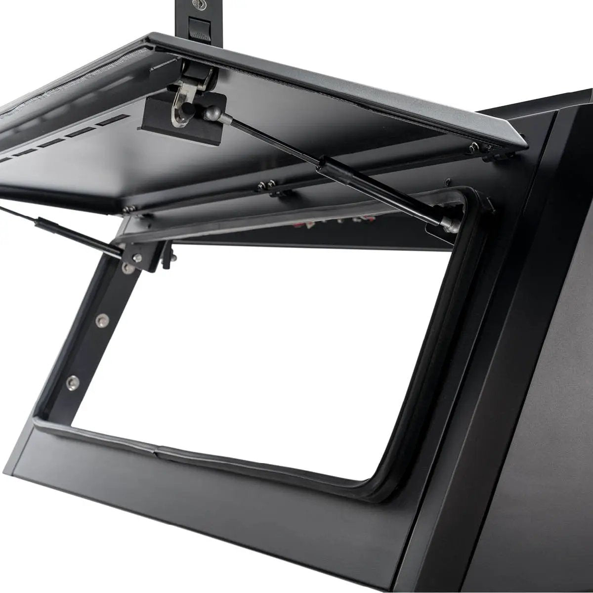 OVS Expedition - Truck Cap W/Full Wing Doors, Front and Rear Windows & 3rd Brake Light by OVS