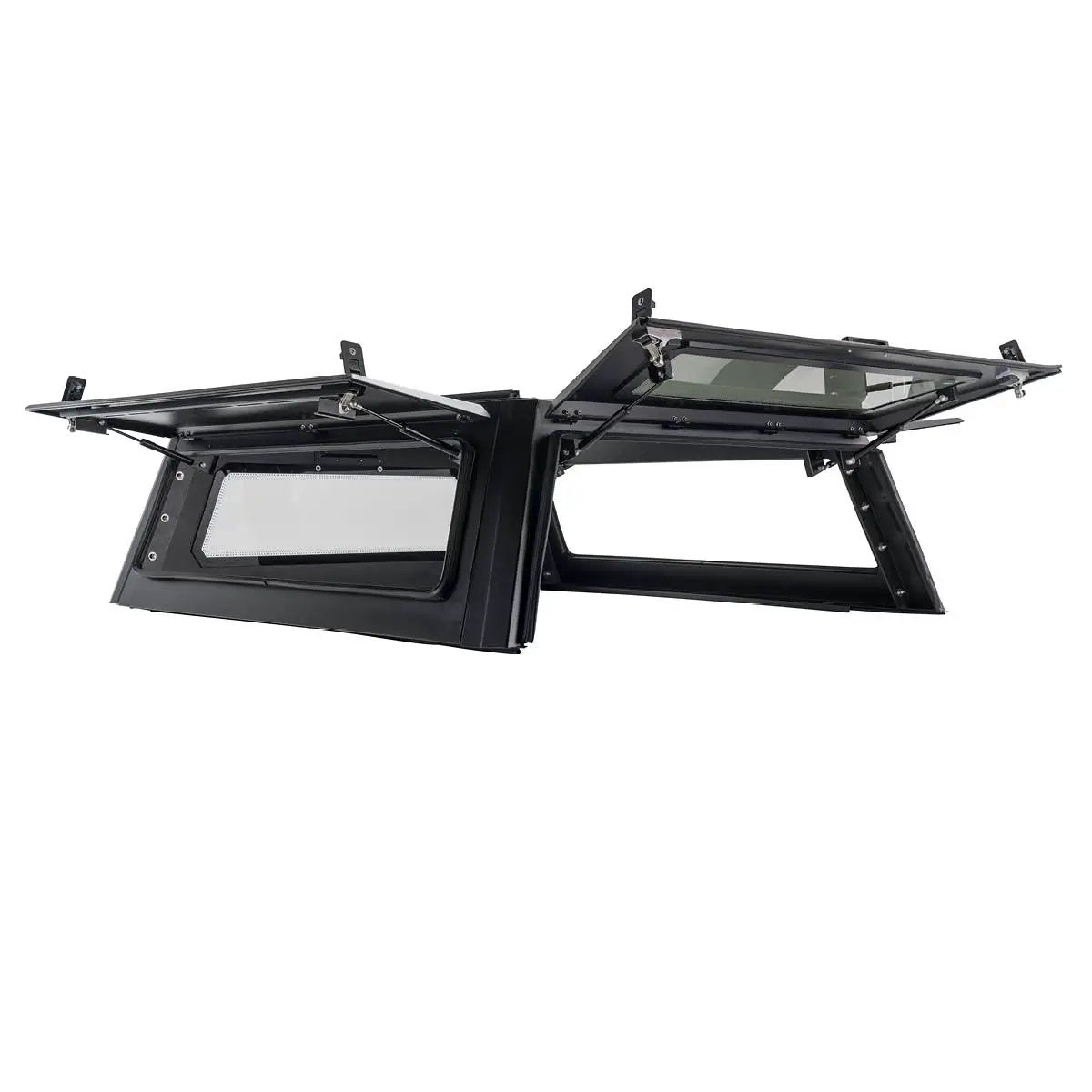 OVS Expedition - Truck Cap W/Full Wing Doors, Front and Rear Windows & 3rd Brake Light by OVS