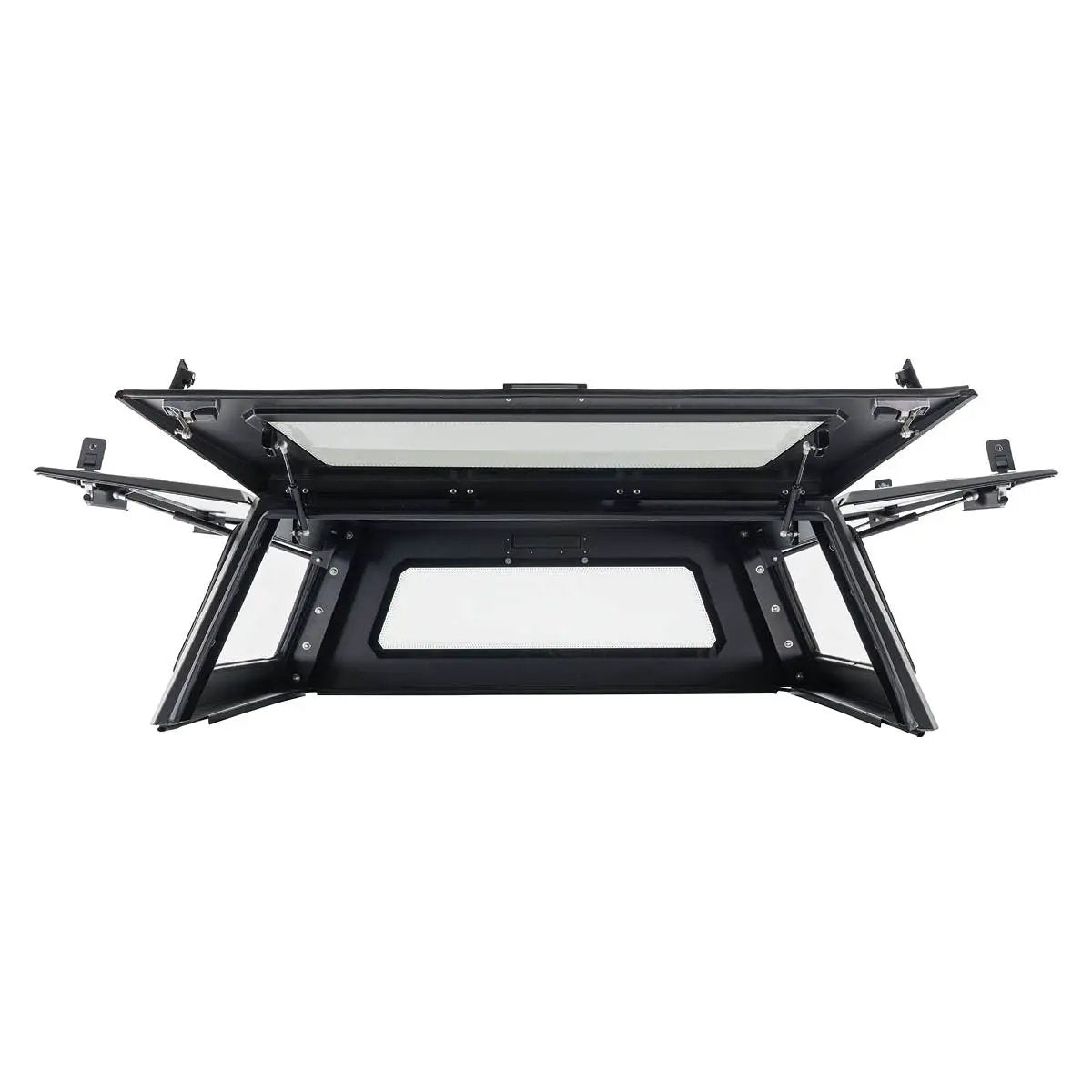 OVS Expedition - Truck Cap W/Full Wing Doors, Front and Rear Windows & 3rd Brake Light by OVS