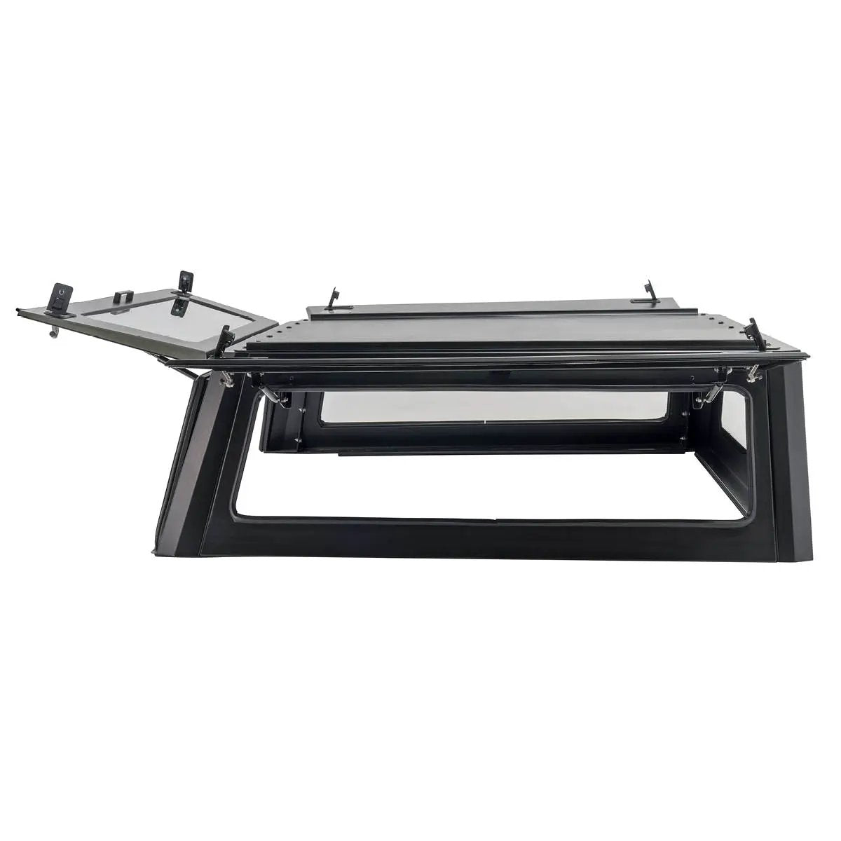 OVS Expedition - Truck Cap W/Full Wing Doors, Front and Rear Windows & 3rd Brake Light by OVS