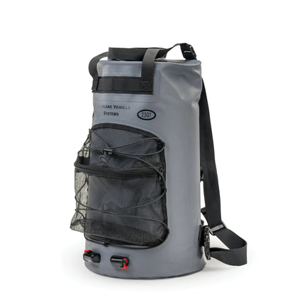 OVS Portable Camp Shower 23 QT, Foot Pump, Knozzle & Accessories by OVS