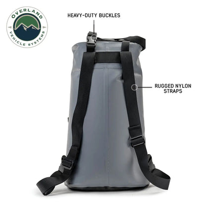 OVS Portable Camp Shower 23 QT, Foot Pump, Knozzle & Accessories by OVS