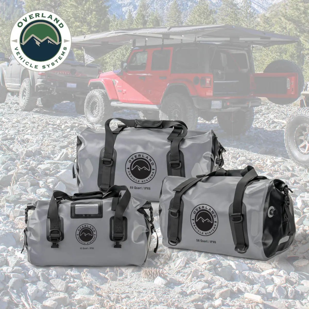 OVS Portable Camp Dry Storage Bag - 42 QT by OVS