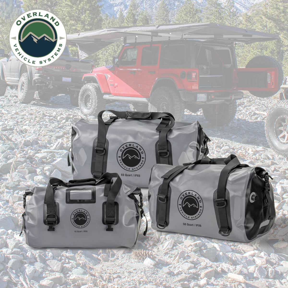 OVS Portable Camp Dry Storage Bag - 69 QT by OVS
