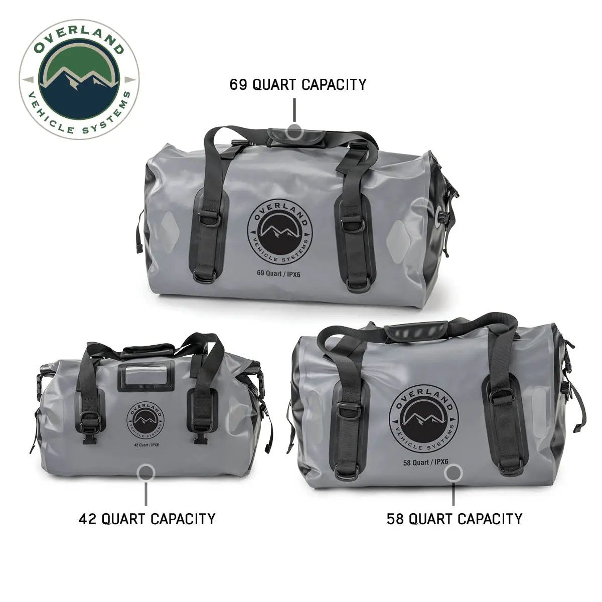 OVS Portable Camp Dry Storage Bag - 42 QT by OVS