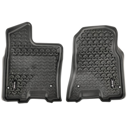 Rugged Ridge RUG Floor Liners - Black by Rugged Ridge