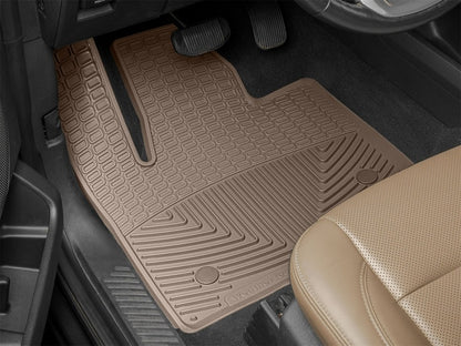 WeatherTech WT Rubber Mats - Front - Tan by WeatherTech