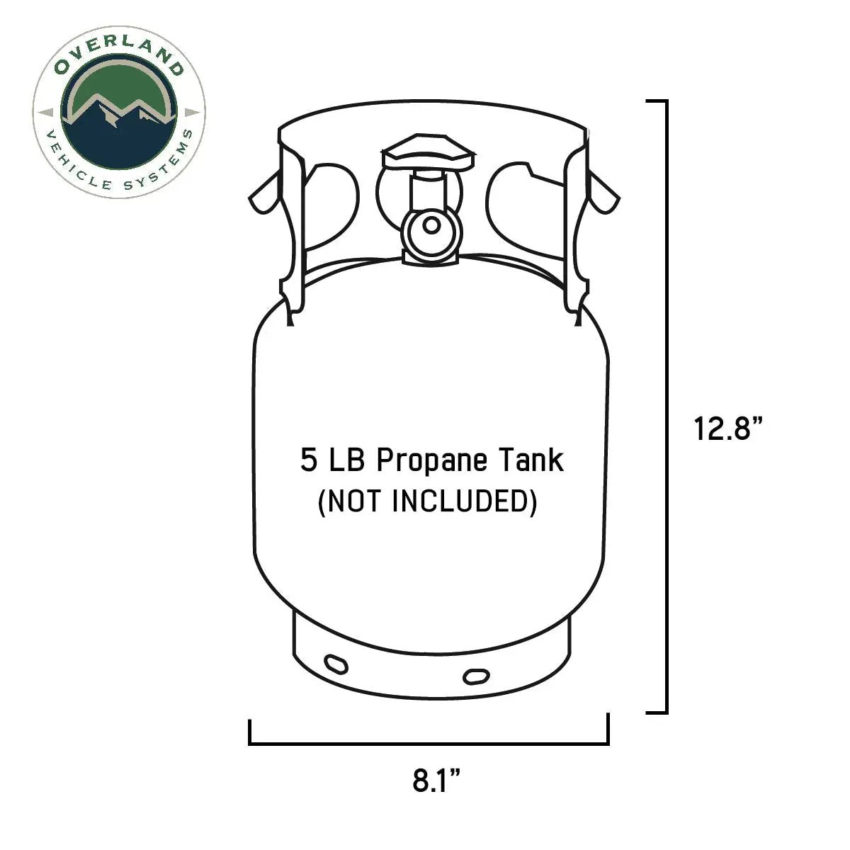 OVS Propane Bag With Handle And Straps - #16 Waxed Canvas by OVS