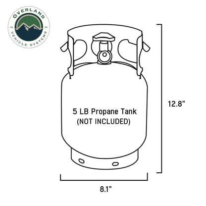 OVS Propane Bag With Handle And Straps - #16 Waxed Canvas by OVS