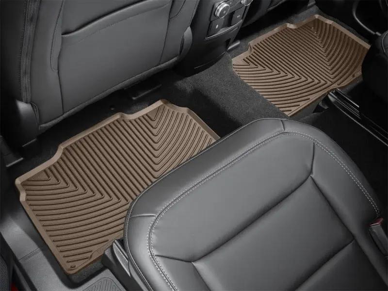 WeatherTech WT Rubber Mats - Rear - Tan by WeatherTech
