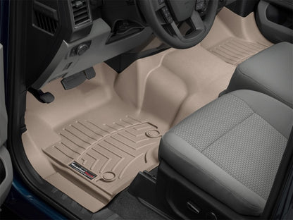 WeatherTech WT FloorLiner - Front - Tan by WeatherTech