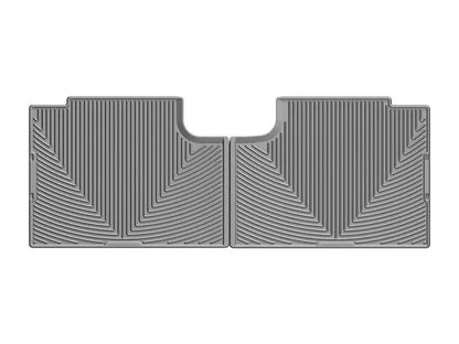 WeatherTech WT Rubber Mats - Rear - Grey by WeatherTech