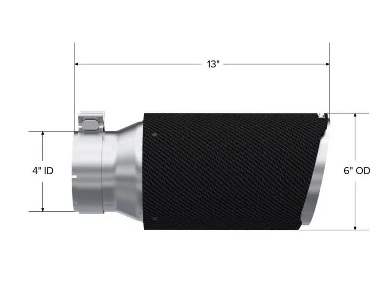 MBRP Univ Exhaust Tips Carbon by MBRP
