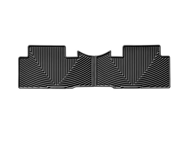 WeatherTech WT Rubber Mats - Rear - Blk by WeatherTech