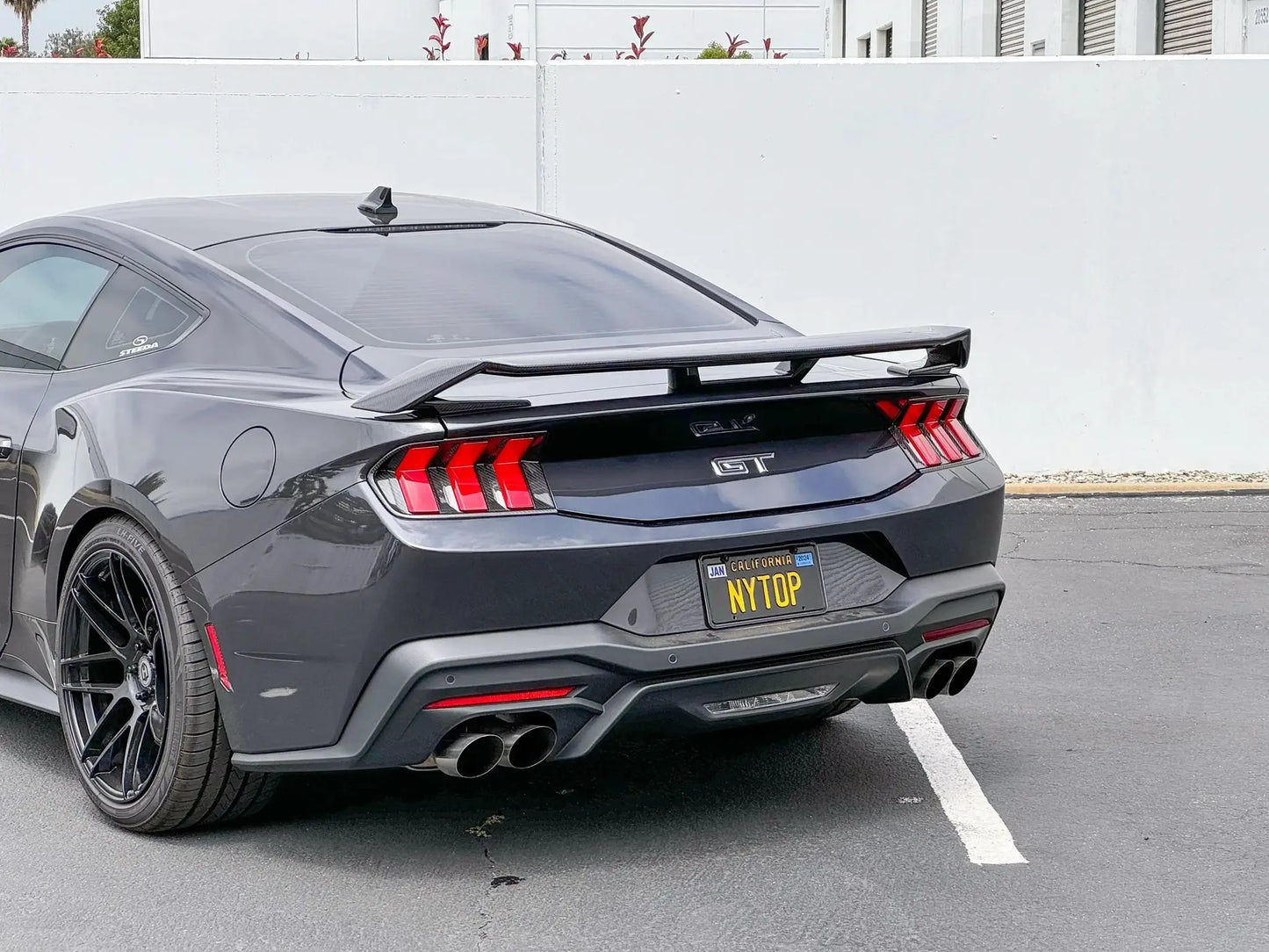 NYTOP 2024-Current Ford Mustang Carbon Fiber Performance Pack Wing by NYTOP