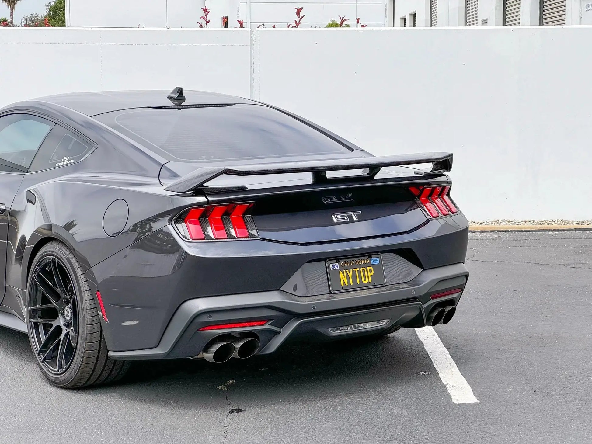 NYTOP 2024-Current Ford Mustang Carbon Fiber Performance Pack Wing by NYTOP