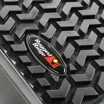 Rugged Ridge RUG Floor Liners - Black by Rugged Ridge