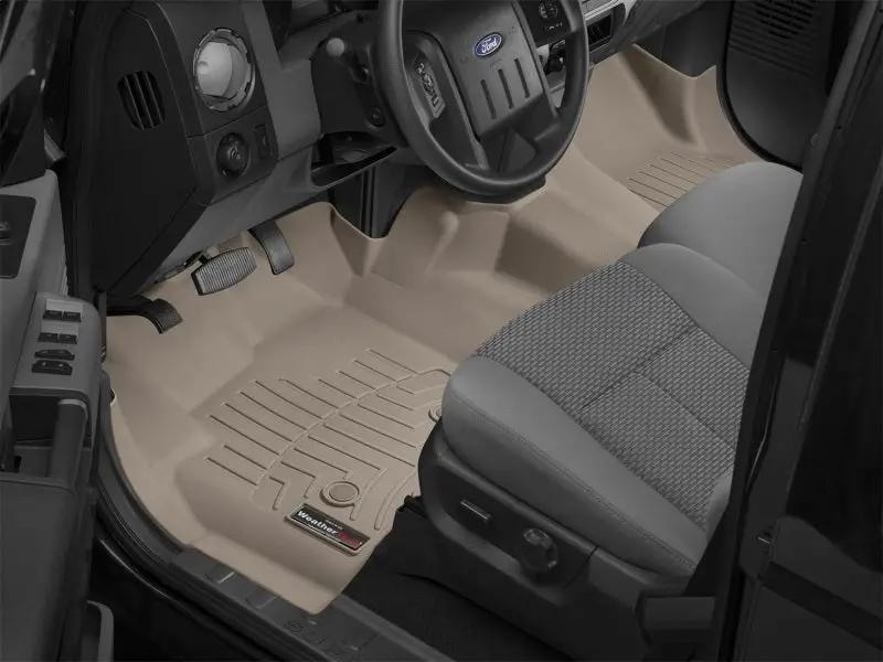 WeatherTech WT FloorLiner - Front - Tan by WeatherTech