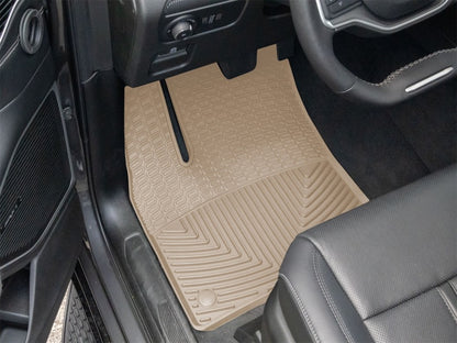 WeatherTech WT Rubber Mats - Front - Tan by WeatherTech