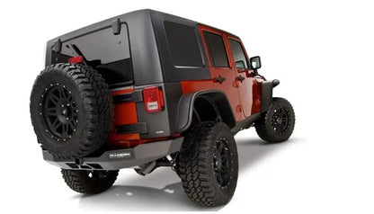 Bushwacker BUS Jeep Flat Style Flares by Bushwacker