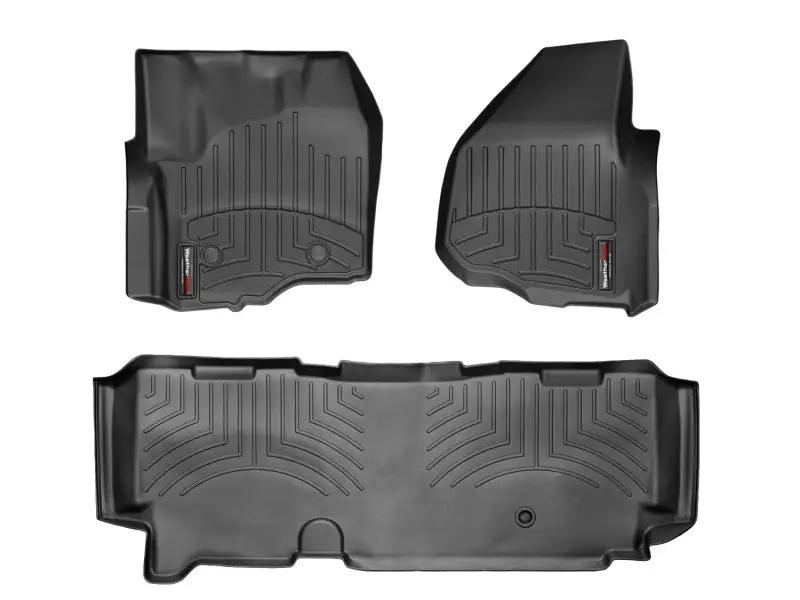WeatherTech WT FloorLiner - Rear - Blk by WeatherTech