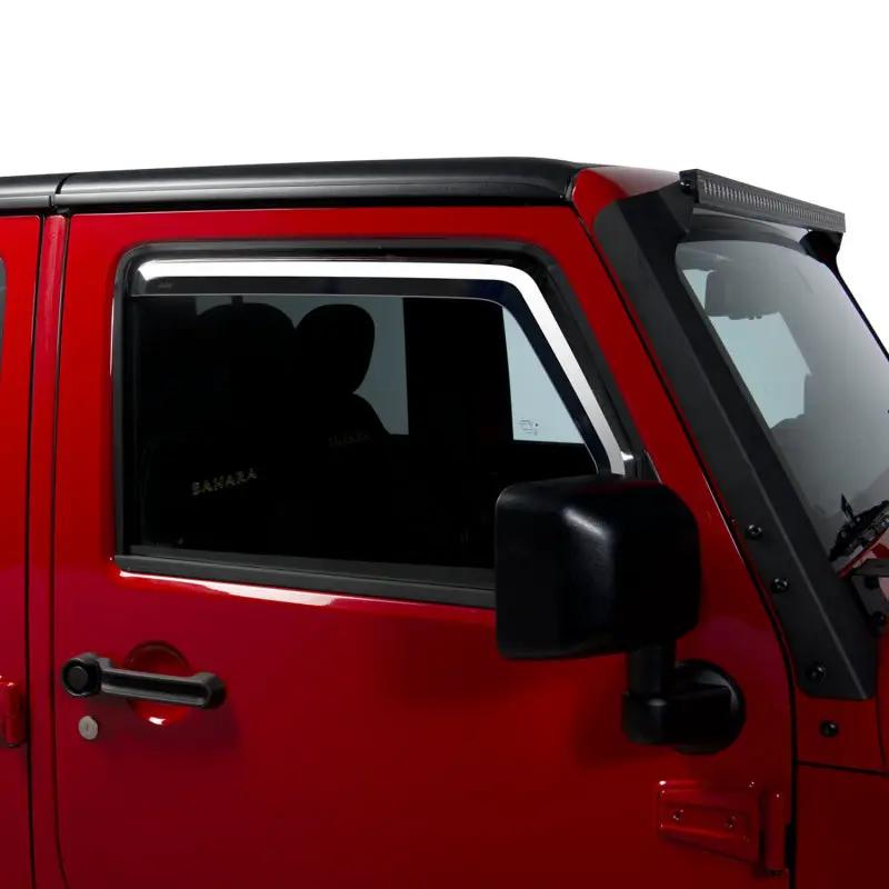 Putco PUT Element Chrm Window Visors by Putco