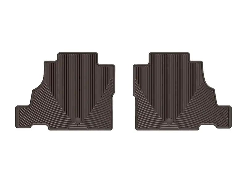 WeatherTech WT Rubber Mats - Rear - Cocoa by WeatherTech