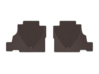 WeatherTech WT Rubber Mats - Rear - Cocoa by WeatherTech