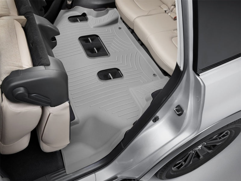 WeatherTech WT FloorLiner - Rear - Grey by WeatherTech
