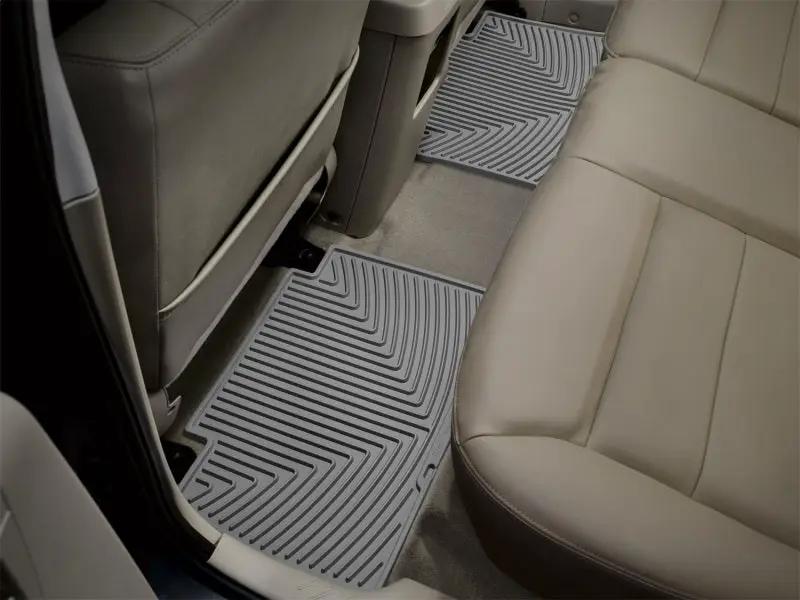 WeatherTech WT Rubber Mats - Rear - Grey by WeatherTech