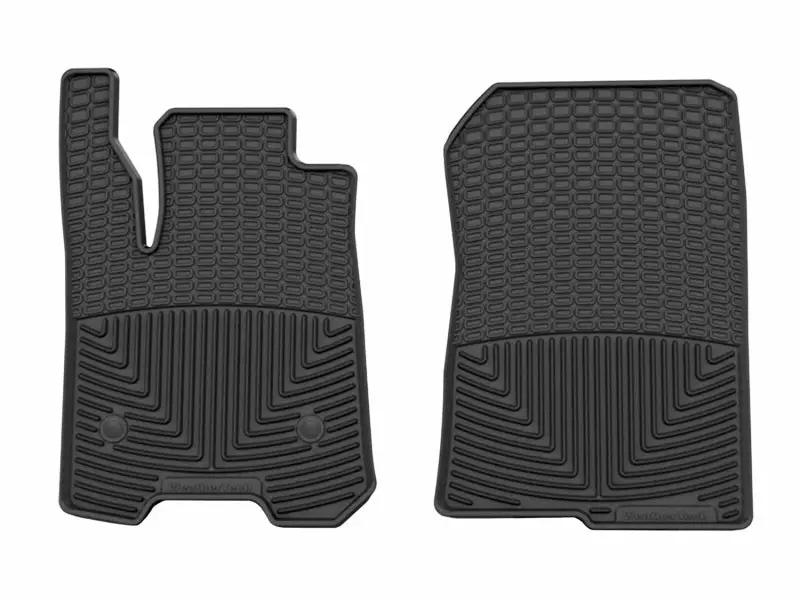 WeatherTech WT Rubber Mats - Front - Blk by WeatherTech