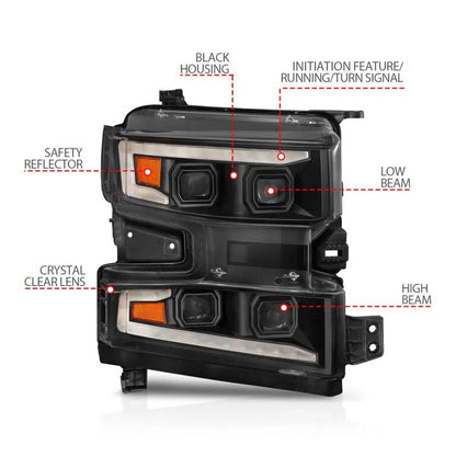 ANZO ANZ LED/Projector Headlights by ANZO
