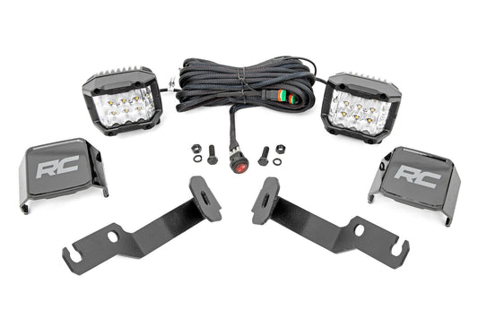 Kit de Luces LED | Soporte de Montaje | OSRAM 3" | Ancho | Toyota Tacoma 2WD/4WD (05-15)