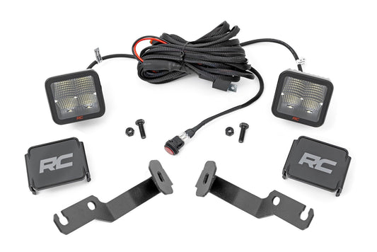 Kit de luces LED | Montaje en zanja | Par Spectrum de 2" | Punto | Toyota Tacoma (05-15)
