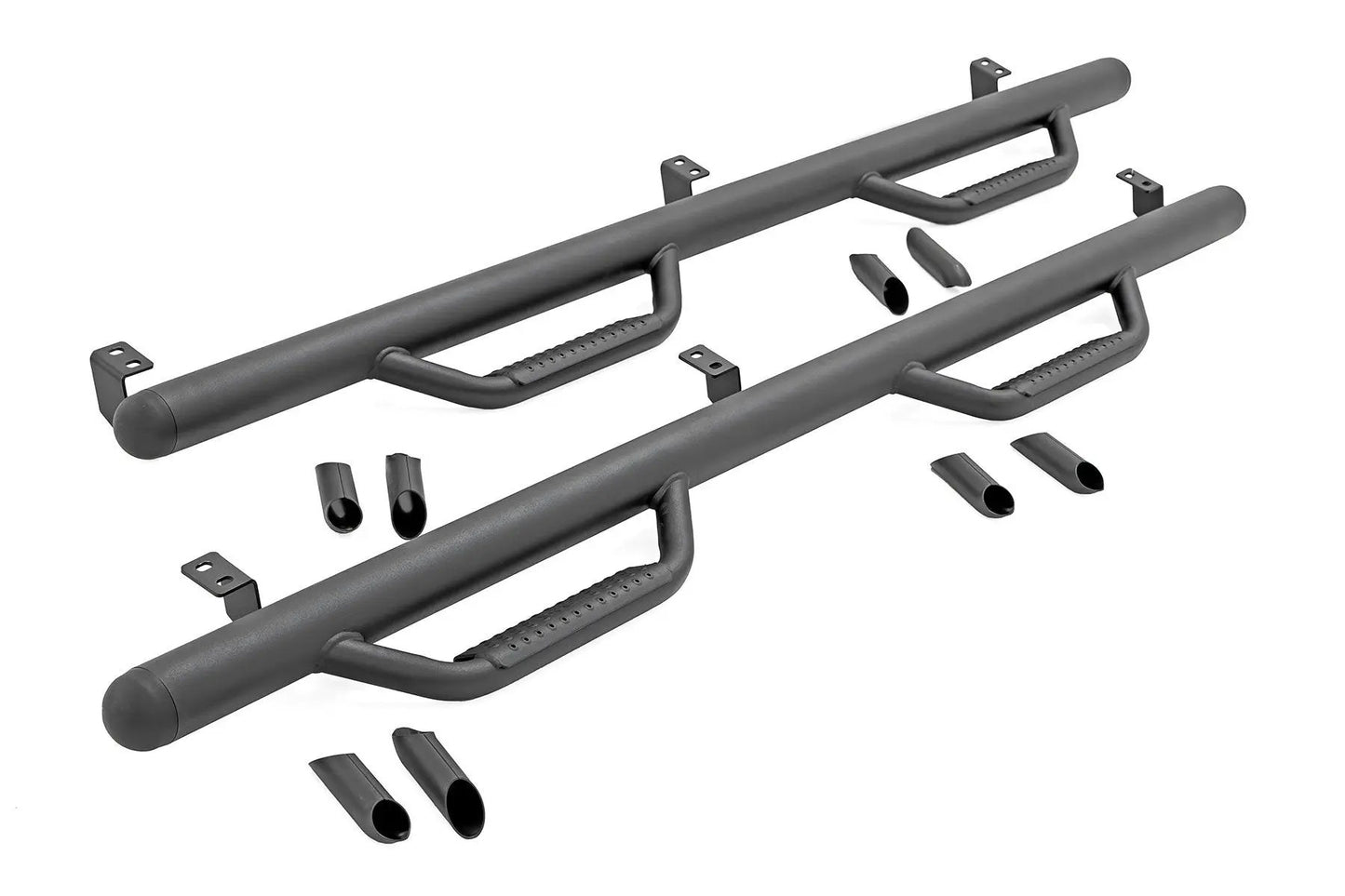 Rough Country Nerf Steps | Cab Length | Crew Cab | 5' Bed | Toyota Tacoma 2WD/4WD (05-23) by Rough Country