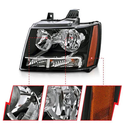 ANZO ANZ Crystal Headlights by ANZO