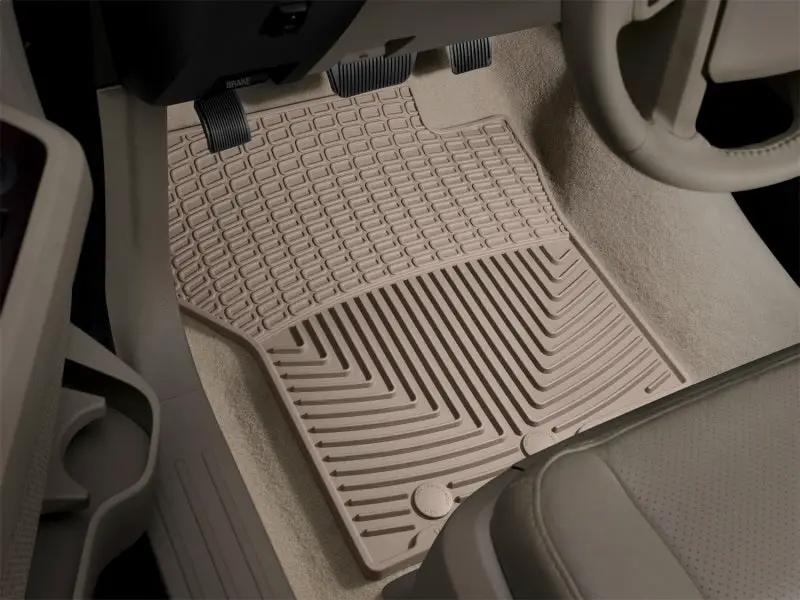 WeatherTech WT Rubber Mats - Front - Tan by WeatherTech
