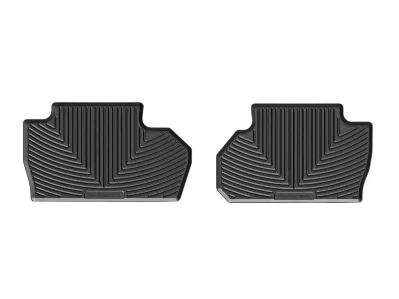 WeatherTech WT Rubber Mats - Rear - Blk by WeatherTech