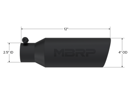 MBRP Univ Exhaust Tips BLK by MBRP
