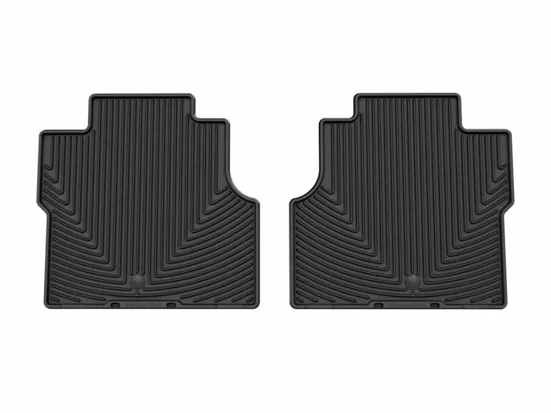 WeatherTech WT Rubber Mats - Rear - Blk by WeatherTech
