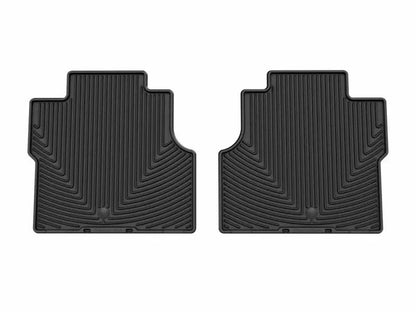 WeatherTech WT Rubber Mats - Rear - Blk by WeatherTech