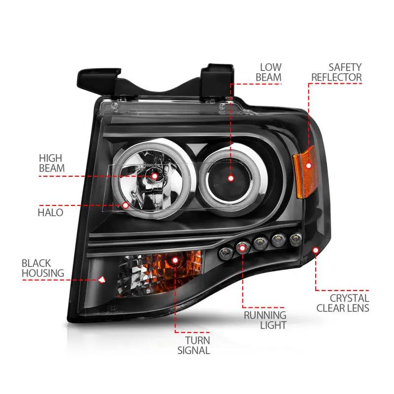 ANZO ANZ LED/Projector Headlights by ANZO