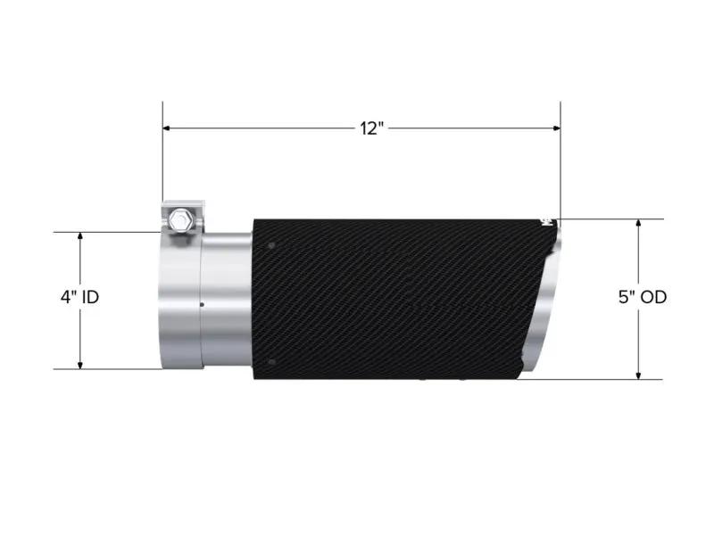 MBRP Univ Exhaust Tips Carbon by MBRP